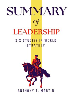 cover image of SUMMARY  OF  LEADERSHIP